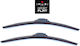 Imuri Sport Flat Front Set Car Wiper Blades 450mm
