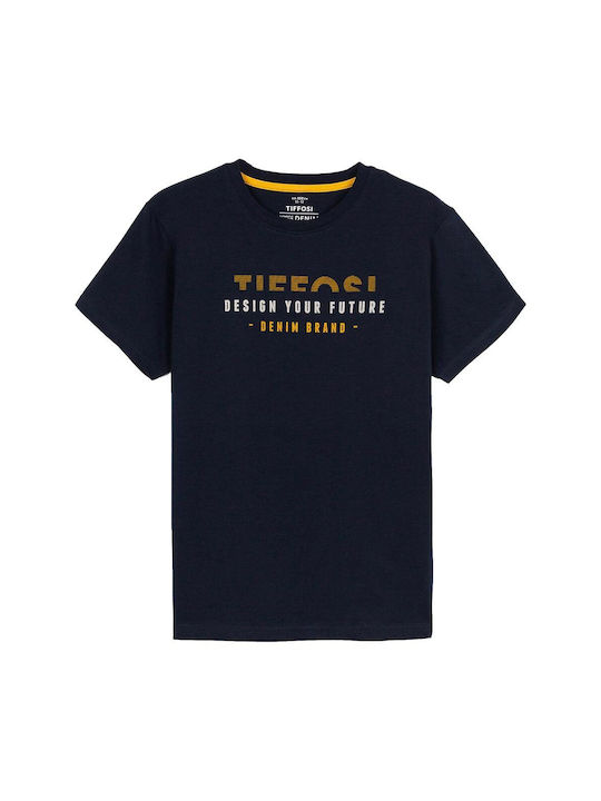 Tiffosi Kids T-shirt Navy Blue