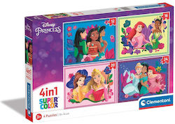 Kids Puzzle Supercolor - Disney Princesses for 3++ Years 72pcs Clementoni