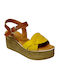 WOMEN'S SANDAL PRIVE 1174 YELLOW