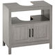 Kleankin Bench without sink L60xW30xH60cm Gray