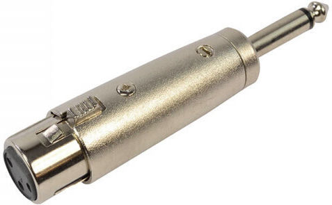 Cobra Μετατροπέας XLR female σε 6.3mm male Ασημί 1τμχ CKX-035