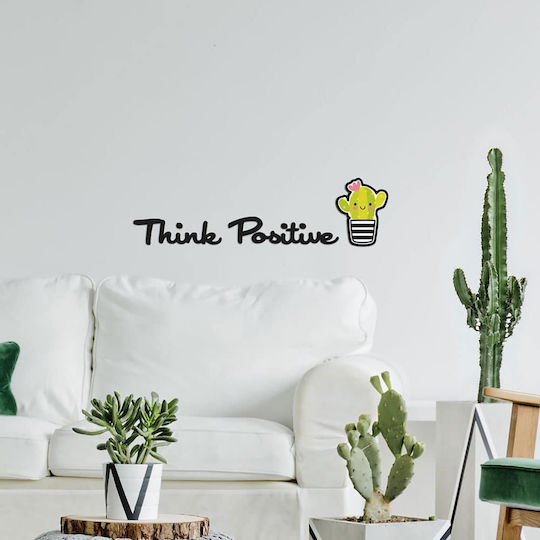 Декоративно Стикер Стена Think Positive 1бр Ango