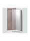 Crown 5000N Divider de verandă Duș 90x190cm Negru