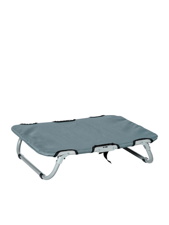 Pawhut Elevated Dog Bed Gray 59x46cm