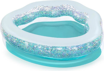 Bestway Children's Pool Inflatable Shell with Glitter 150x127x43cm