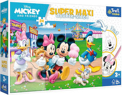 Puzzle pentru Copii Mickey at the Fairground pentru 3++ Ani 24buc Trefl