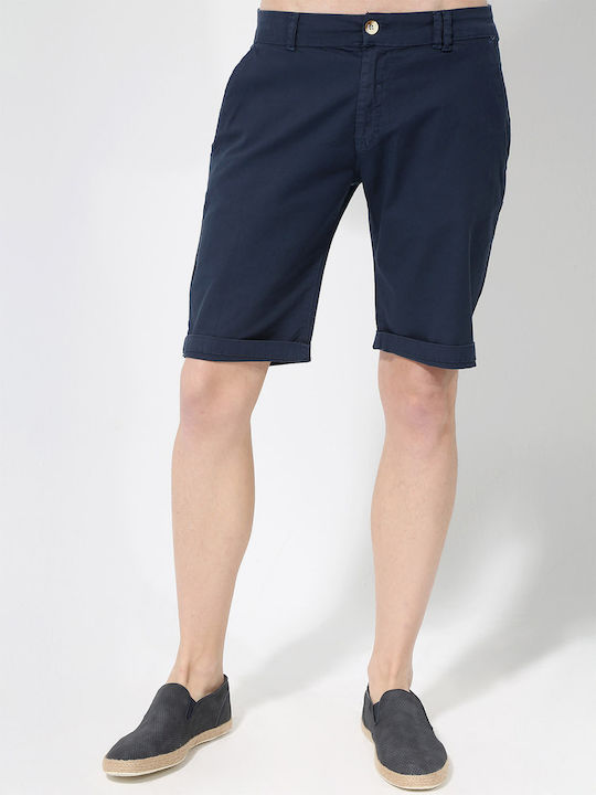 Tresor Men's Shorts Chino Navy Blue