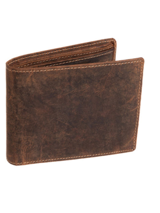 Fetiche Leather HUR Leather Men's Wallet Classic Brown Fetiche Leather HUR Leather Men's Wallet Classic Brown