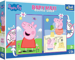 Kids Puzzle Peppa's Good Day for 2++ Years 10pcs Trefl