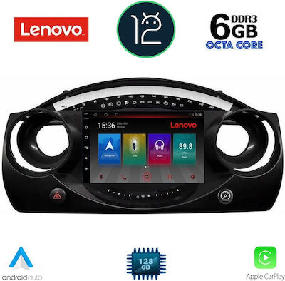Lenovo Car-Audiosystem für Mini Kooper (R50-R52-R53) > 2000-2006 (Bluetooth/USB/WiFi/GPS) mit Touchscreen 9"