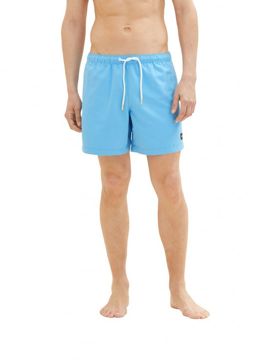 Tom Tailor Herren Badebekleidung Shorts Hellblau