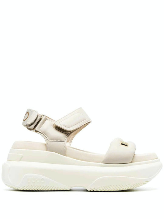 Liu Jo Women's Flat Sandals Beige BA3045EX014 S...