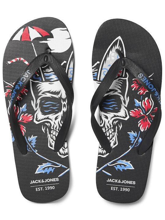 Jack & Jones Παιδικές Σαγιονάρες Flip Flops Γκρι