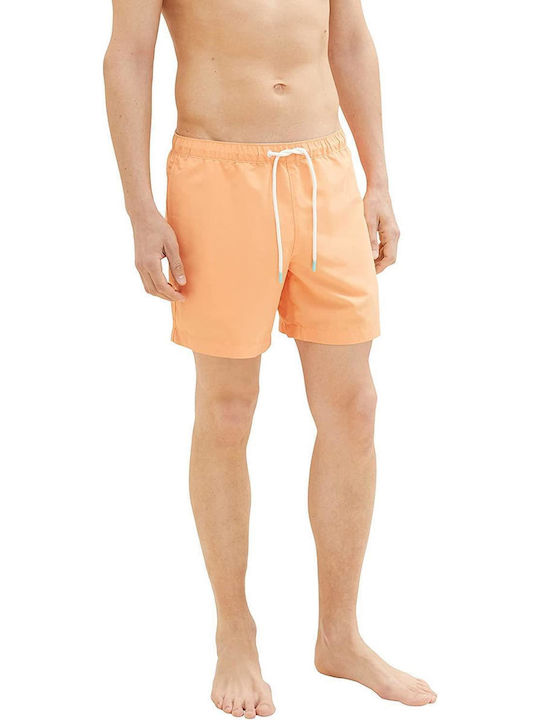 Tom Tailor Herren Badebekleidung Shorts Washed Out Orange