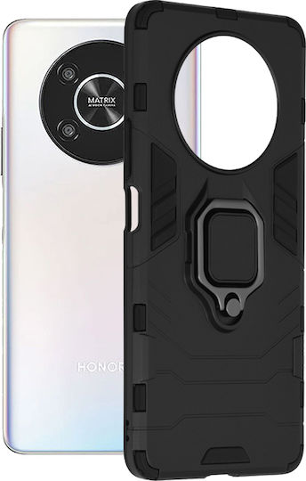 Techsuit Shield Back Cover Plastic 0.6mm Magnetic Negru (Honor Magic 4 Lite 5G)