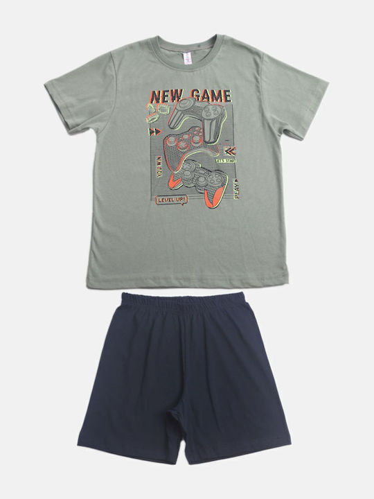 Dreams by Joyce Kinder-Nachtwäsche Sommer Khaki New Game