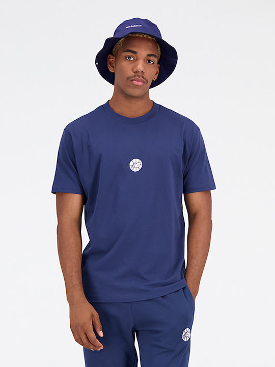 New Balance Men's Short Sleeve T-shirt Blue