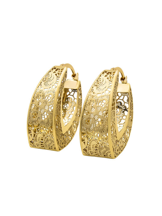 Earrings Gold 14K (ΣKO01824)