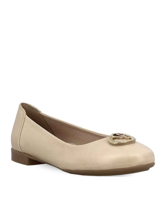 Parex Damen Ballerinas in Beige Farbe