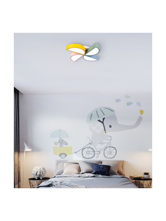 Atman Kids Single Ceiling Light Multicolour 36W 50x9cm