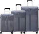 Delsey Set of Suitcases Ordener Anthracite Set ...