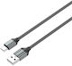 Ldnio LS431 USB 2.0 Cable USB-C male - USB-A Gray 1m
