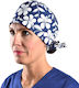 Gima Unisex Blue Cotton Surgical Cap