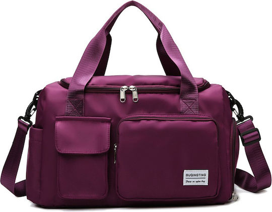 Playbags Sack Voyage 22lt Purple Fabric L42xW20xH26cm