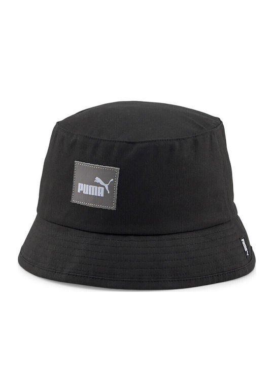 PUMA Υφασμάτινo Καπέλο Bucket Μαύρο