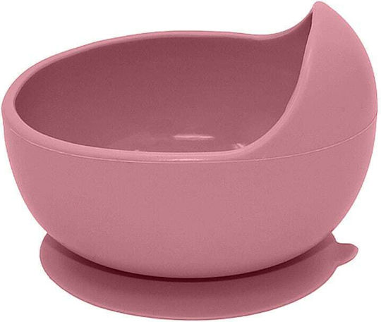 Petite & Mars Bol pentru copii Take & Match din silicon Roz