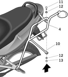 Shad Μπράτσα Σχάρας για Suzuki Bandit 650