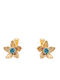 LifeLikes Earrings Gold Plated with Stones