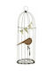 Synchronia Decorative Bird made of Metal 22x7.5x8.5cm 1pcs