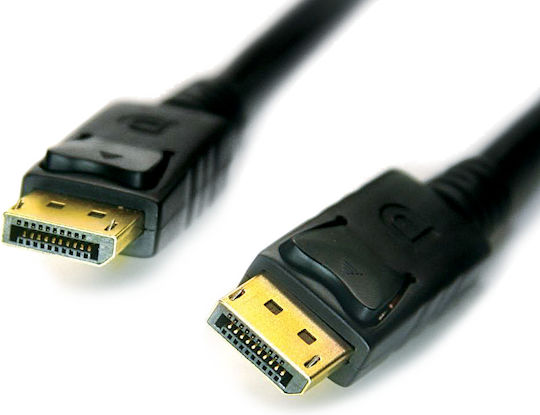 Cable DisplayPort male - DisplayPort male 5m Μαύρο (11.1.25)