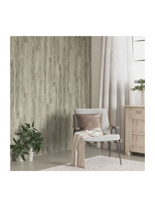 3D Wall Panels made of PVC Gray 91.5x15x0.2cm