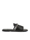 Alison Women's Flat Sandals in Black Color