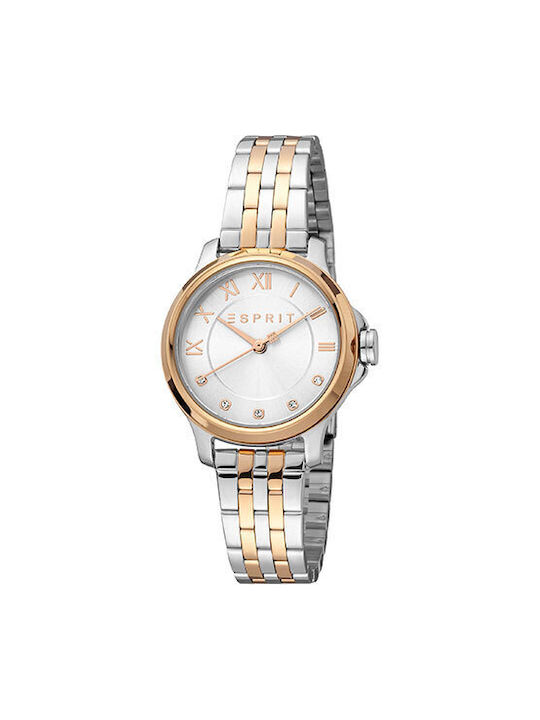 Esprit Uhr mit Silber Metallarmband