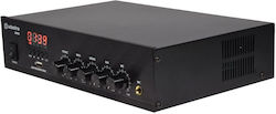 Adastra DM60 Integrated Commercial Amplifier 60W/100V Equipped with USB/FM/Bluetooth Black