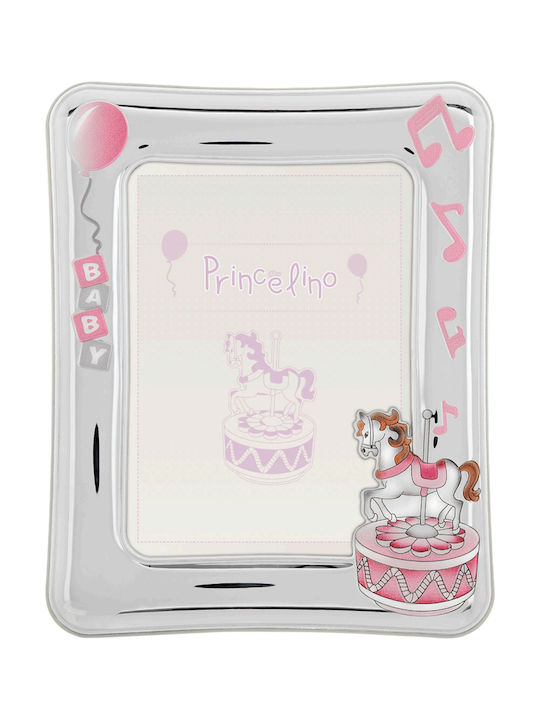 Prince Silvero Silver Photo Frame 13x9cm
