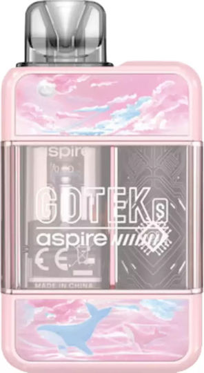 Aspire Gotek S Pod Kit 2ml με Ενσωματωμένη Μπαταρία 650mAh Pastel Pink