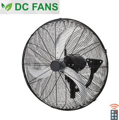 Telemax Wall Fan 110W Diameter 65cm with Remote Control