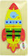 Wooden Kids Peg Puzzle Missile 10pcs Lean Toys