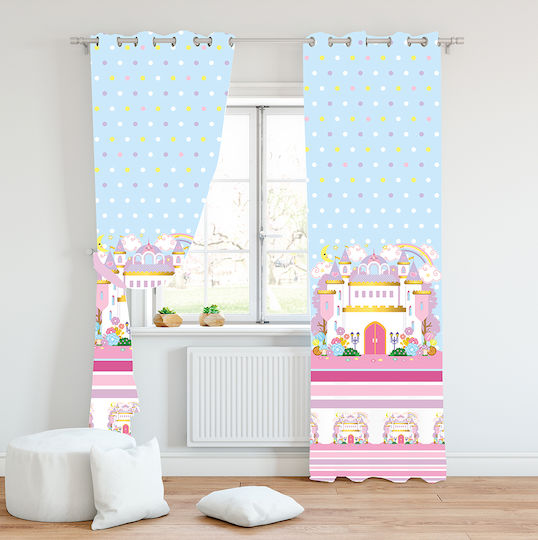 Mc Decor Palace Curtain with Grommet Tops