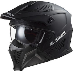 LS2 Drifter OF606 Modular Helmet ECE 22.06 1300gr Black Matt
