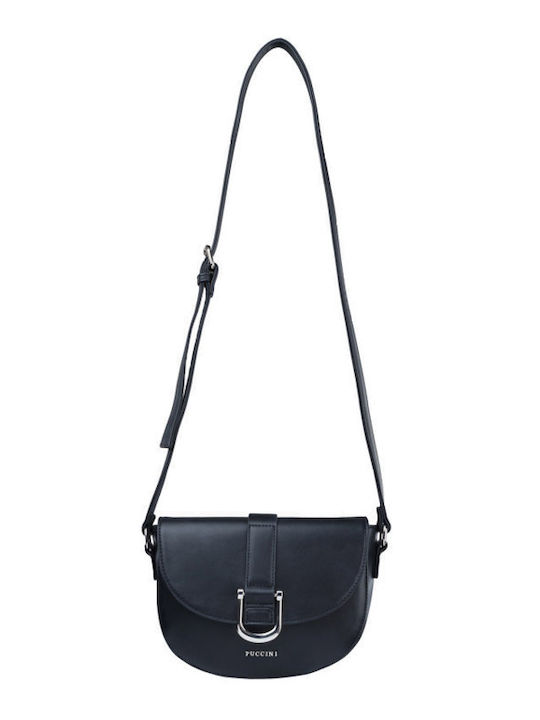 Puccini Damen Tasche Schulter Schwarz