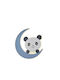 Atman Led Plastic Kids Wall Light Blue Panda