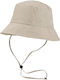 Jack Wolfskin Fabric Women's Bucket Hat Beige