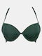 Rock Club Padded Underwire Bikini Bra BP-2279 Green BP2279.barbie