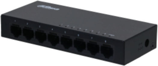 Dahua PFS3008-8GT V2 Unmanaged L2 Switch με 8 Θύρες Ethernet